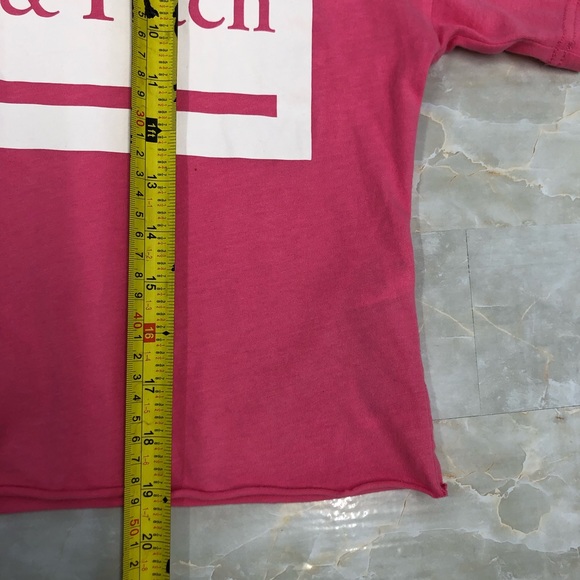 Abercrombie & Fitch Cropped T-Shirt Size S - Picture 4 of 6